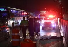 Accidente en SMP: Hombre murió atropellado en la Vía Expresa Línea Amarilla