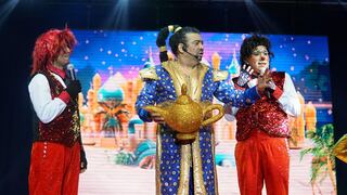 Carlos Vílchez y María Pía juntos en el Circo de La Estrellas