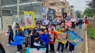 Ica se moviliza en pasacalle por el Día Mundial Contra el Trabajo Infantil