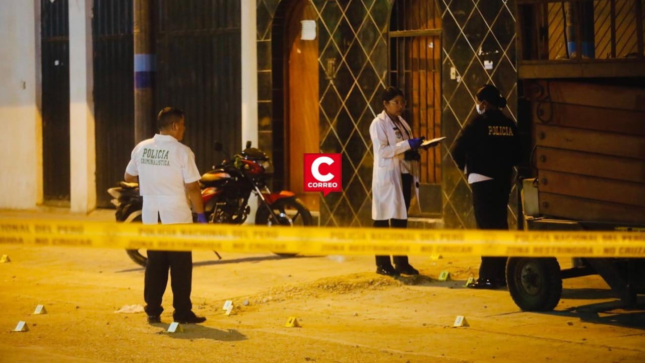 Callao: profesor de artes marciales fue asesinado a balazos y su alumno quedó gravemente herido.
Fotos: César.grados@photo.gec