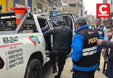 Intervienen a policía municipal de Huancayo acusado de cobrar coima a comerciante