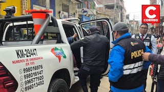 Intervienen a policía municipal de Huancayo acusado de cobrar coima a comerciante