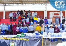 Ica: entregan uniformes a personal de limpieza pública y áreas verdes en Salas