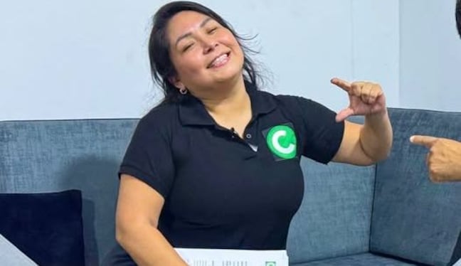 Susy Aponte Polo, conocida como 'China Polo', fue asesinada durante una actividad de campaña en Caraz, Áncash. (Foto: Facebook China Polo)