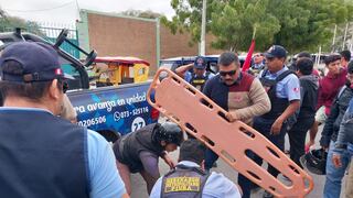 Serenazgo de Piura ayudó a persona que sufrió accidente de tránsito