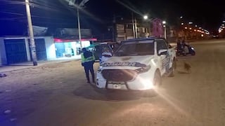 Chincha: atentado criminal por la plaza de armas de Pueblo Nuevo