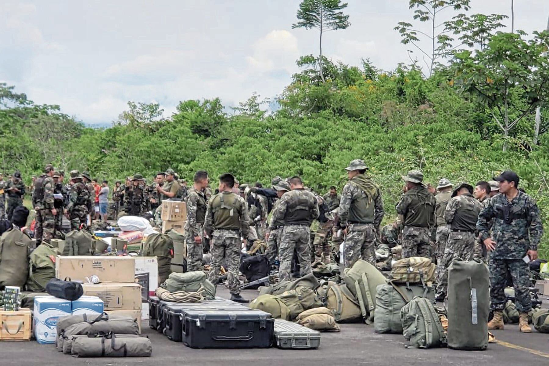Soldados peruanos en el Conflicto del Cenepa. Foto: difusión.