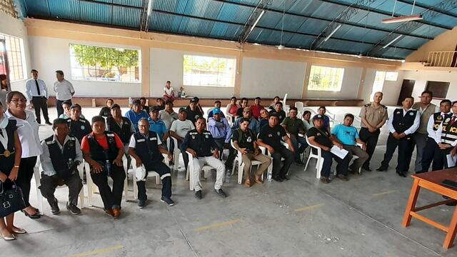 Tumbes: Capacitan a integrantes de rondas campesinas en la provincia de Zarumilla