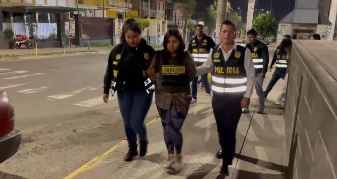 Detienen a 3 de 4 presuntos integrantes de la banda “Los finos de Sachaca”. (Foto: GEC)
