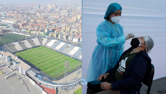 Habilitan nuevo punto de descarte de COVID-19 en estadio de Alianza Lima