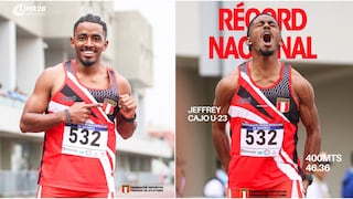 Pisco: Jeffrey Cajo rompe récord nacional y avanza a la final del Iberoamericano de Atletismo