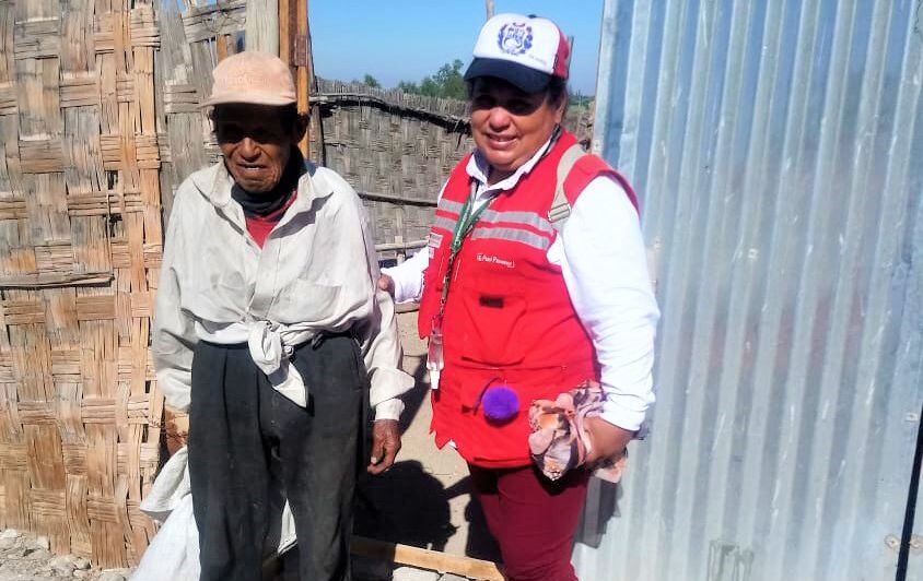 Comprobaron carente situación en la que vive adulto mayor de La Joya. (Foto: Difusión)