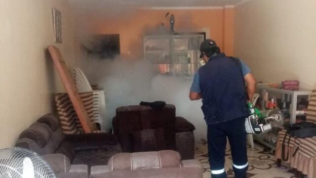 La Libertad: Continúa la fumigación de viviendas para frenar avance de dengue en todo Ascope 