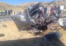 Puno: Dos fallecidos tras un accidente de tránsito en la vía Puno - Desaguadero