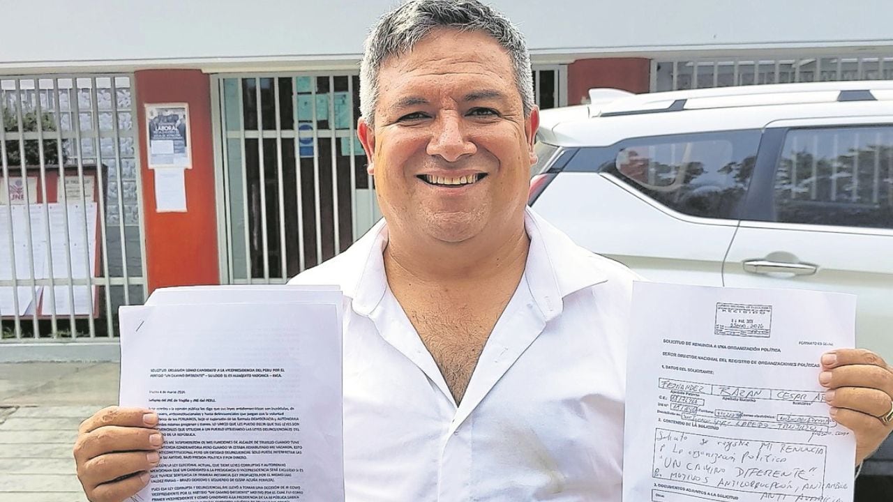 Ente electoral hizo caso a la solicitud que presentó el pasado 4 de marzo el candidato a la vicepresidencia porque no consignó una sentencia en su hoja de vida.