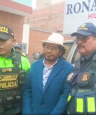 Durante la intervención el conductor reconoció que había “compartido”. (Foto: Difusión)