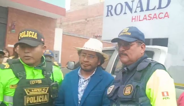 Durante la intervención el conductor reconoció que había “compartido”. (Foto: Difusión)