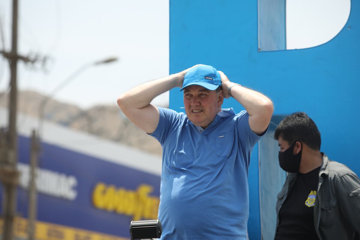 Rafael López Aliaga es candidato a primer regidor con el partido Renovación Popular. (Foto: Britanie Aroyo/GEC)