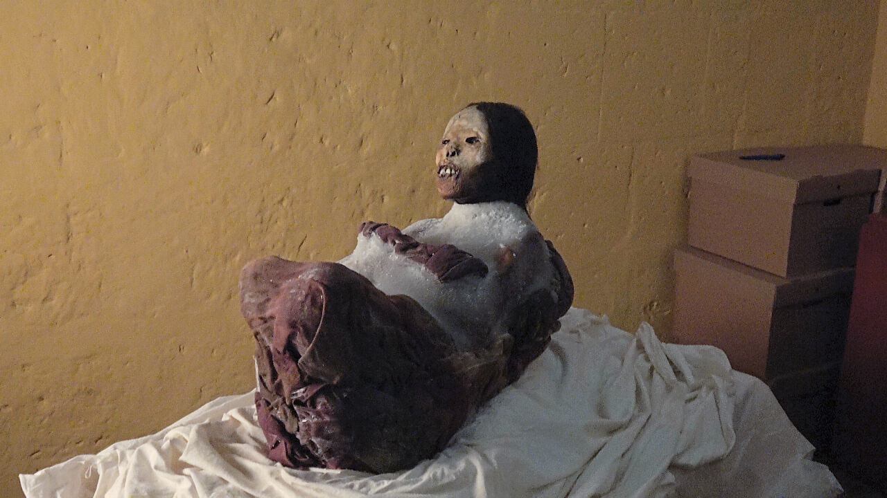 Momia Juanita en el Museo Santuarios Andinos. Foto: cortesía.