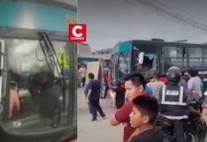 Ataque a transportista en Pachacámac: Disparos contra bus de Unidos - Chama hieren a conductor (VIDEO)