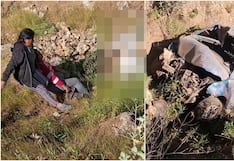 Chincha: conductor muere tras caída de vehículo a abismo en la ruta Chavín–Campanario