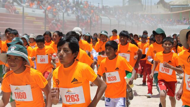 Cusco: Todo listo para la carrera 'Espinar 10K' de Antapaccay