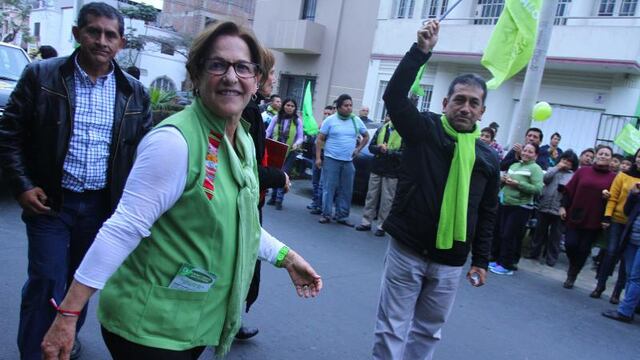 Susana Villarán: "Quiero ganarle a Castañeda en la cancha"