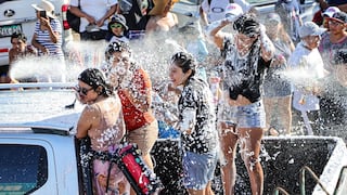 Tacna: Unas 40 delegaciones participaron en carnaval de antaño en la playa