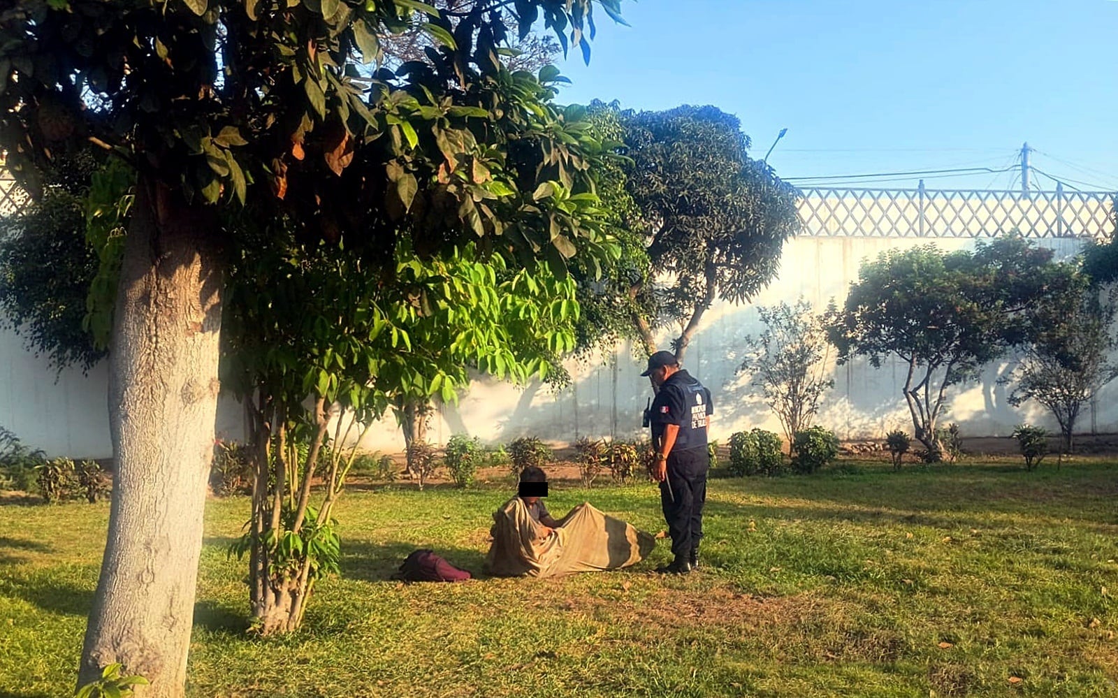 Durante patrullaje en las urbanizaciones Huerta Grande y Las Quintanas.