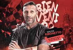 Walter Ribonetto es el nuevo entrenador del FBC Melgar