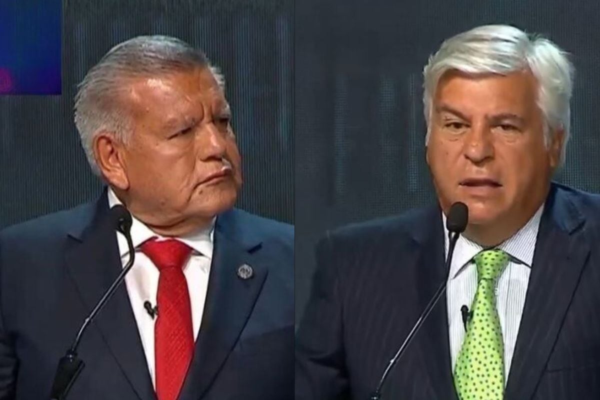 El candidato del Frente de la Esperanza lanzó duros cuestionamientos contra el líder de Alianza para el Progreso durante el primer día del debate presidencial.