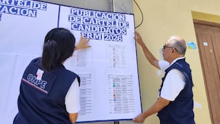 ODPE Piura publica cartel de candidatos en Piura y Veintiséis de Octubre