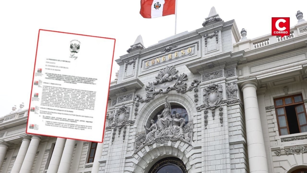 Comisión de Economía advierte que pedido de facultades del Ejecutivo invade competencias del Congreso. Composición: Diario Correo.