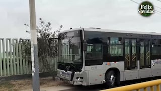 Muere conductor del Metropolitano tras descompensarse y chocar bus en Chorrillos