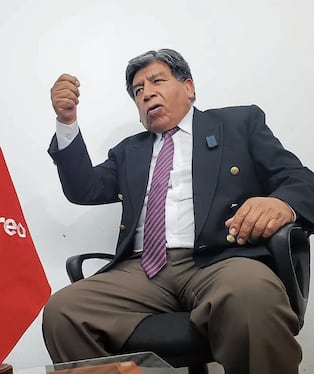 Isidro Flores Sosa, candidato a la alcaldía de la Municipalidad Provincial de Arequipa (MPA) por Podemos Perú. (Foto: Omar Cruz/@photo.gec)