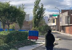 Fuertes vientos por descenso de temperatura en Arequipa