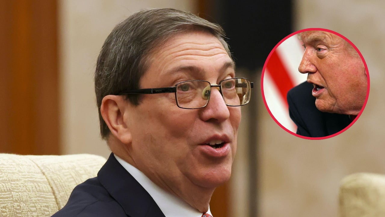 Canciller Cubano rechaza declaraciones de Donald Trump. AFP