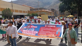 Ciudadanos protestan contra SEDA Huánuco por elevado costo del servicio de agua potable