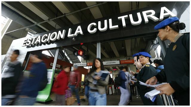 ​Metro de Lima: Cerrarán estación La Cultura por siete días 