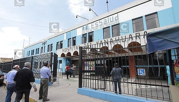 El presunto feminicida permanece internado en el hospital Yanahuara en ArequIpa. (Foto: GEC)