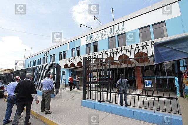 El presunto feminicida permanece internado en el hospital Yanahuara en ArequIpa. (Foto: GEC)