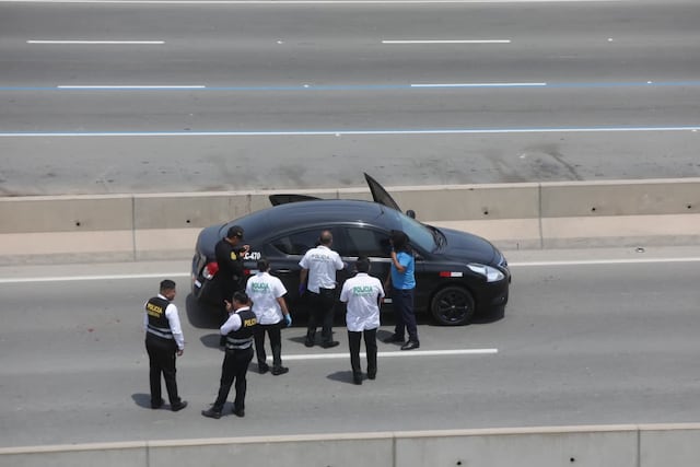 Asalto armado en San Miguel (Fotos: Violeta Ayasta/@photo.gec)