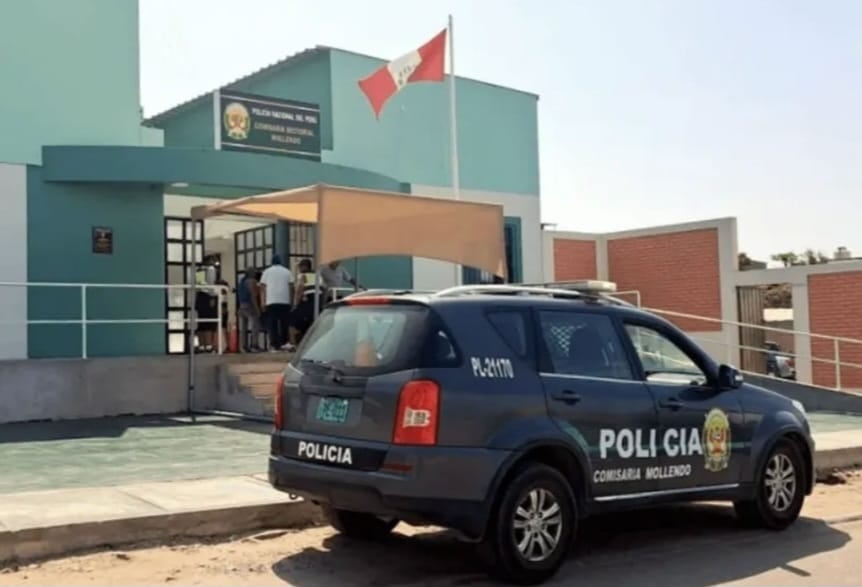 Comisaría de Mollendo en la provincia de Islay. Foto: PNP