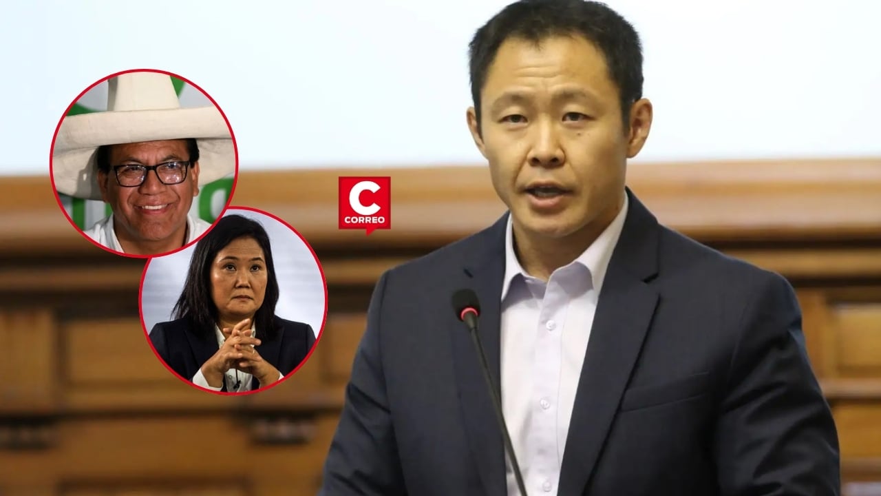 Kenji Fujimori anuncia que no respaldará a ningún candidato en la segunda vuelta: “Quiero lo mejor para el país”. Composición: Diario Correo.