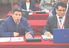 Subcomisión de Acusaciones Constitucionales admite a trámite denuncia contra Pedro Castillo