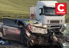 Tarma: Cuatro muertos y dos heridos graves en violento choque