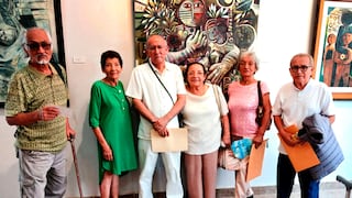 Homenaje a la promoción 70 de la Escuela de Bellas Artes Ignacio Merino de Piura