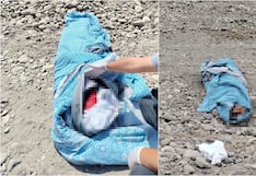 Chincha: hallan cuerpo desnudo de policía asesinado, envuelto en sábana