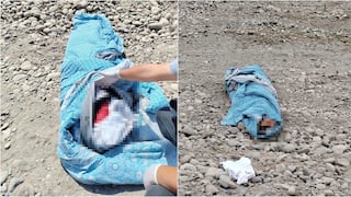 Chincha: hallan cuerpo desnudo de policía asesinado, envuelto en sábana