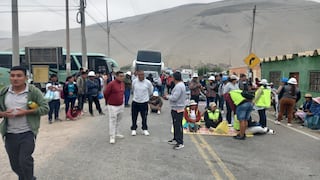 Mineros informales desbloquearon vía Panamericana Sur| Las Imperdibles de Correo